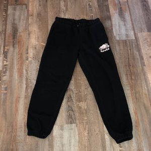 Black ROOTS Sweatpants